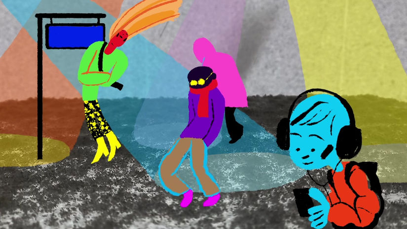 Dance in the cold